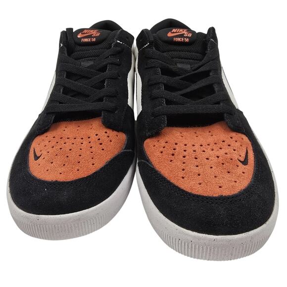 Nike SB Force 58 DV5477-100 White/Cosmic Clay/White/Black Skateboarding Shoes - Picture 5 of 5